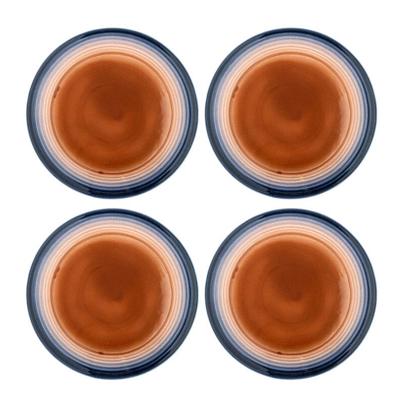 Bloomingville-collectie Tatum Bord multicolour aardewerk