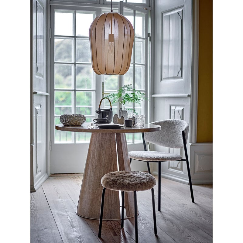 Bloomingville-collectie Naluna Pendant Lamp, Nature, Polyester