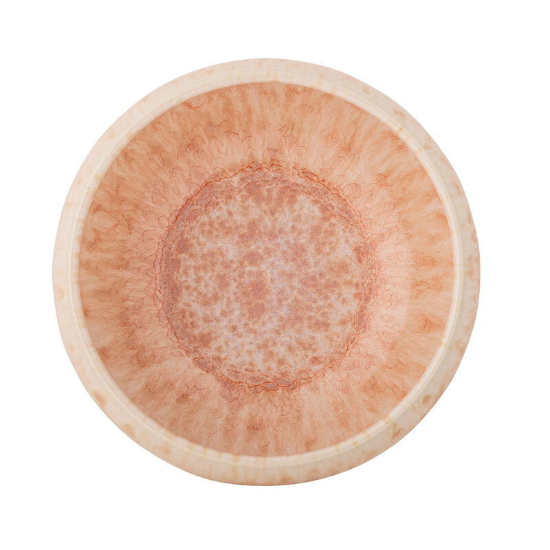 Bloomingville-collectie Roselyn kom Roze aardewerk