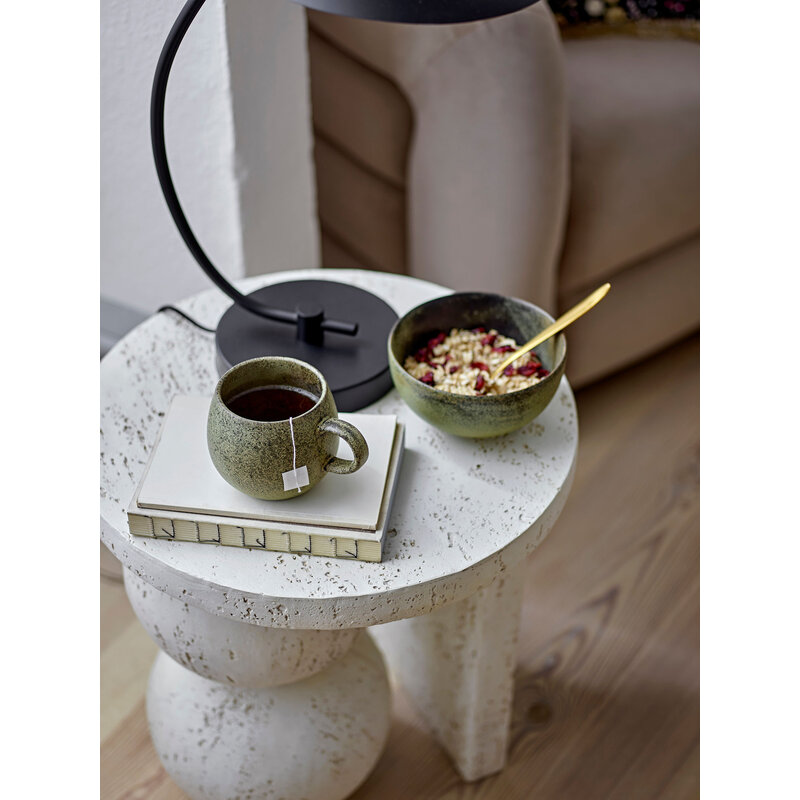 Bloomingville-collectie Tally bijzettafel Wit Hars