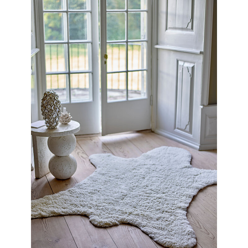 Bloomingville-collectie Tally bijzettafel Wit Hars