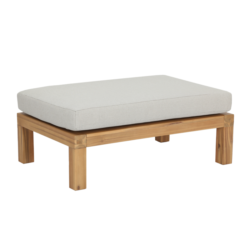 Relax Garden Stool/Side Table Acacia Wood Natural/Sand [FSC]