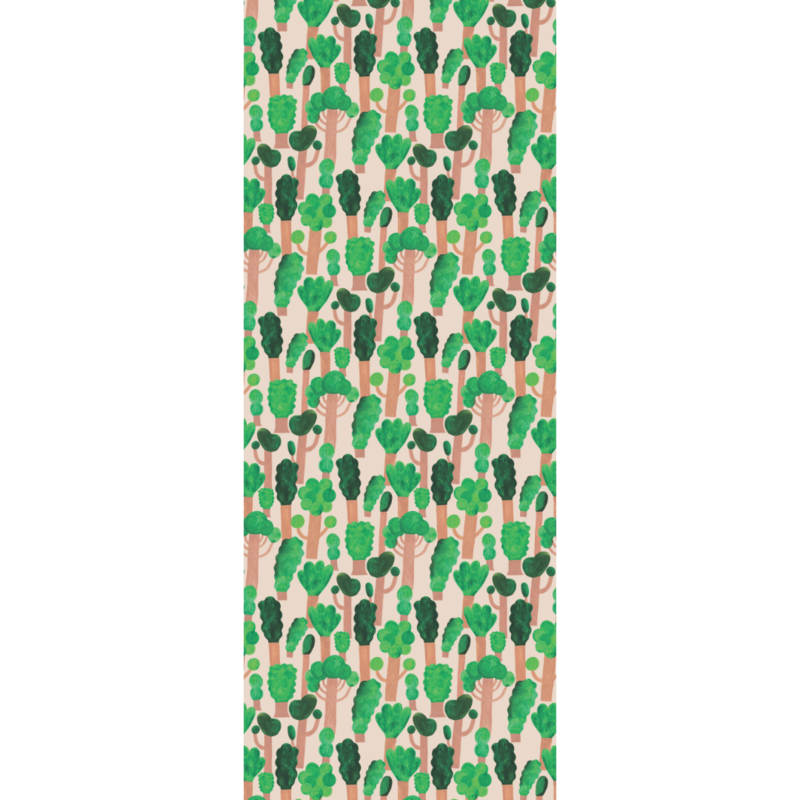 Meet Me at the Wall-collectie Kinderbehang Trees - Pale pink - Aniek Bartels