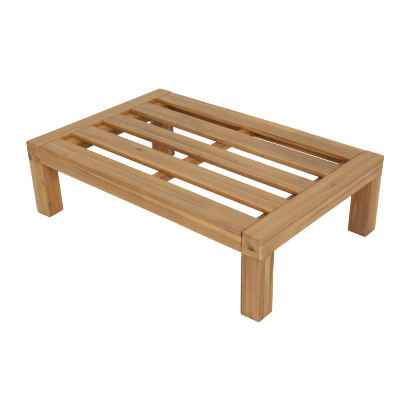 Relax Tuin Hocker/Bijzettafel Acaciahout Naturel/Zand [Fsc]