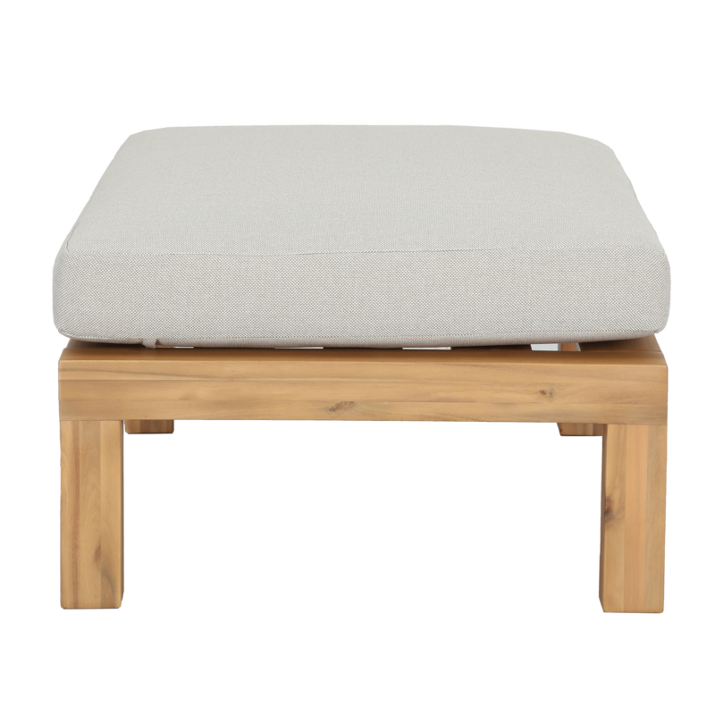 Relax Garden Stool/Side Table Acacia Wood Natural/Sand [FSC]