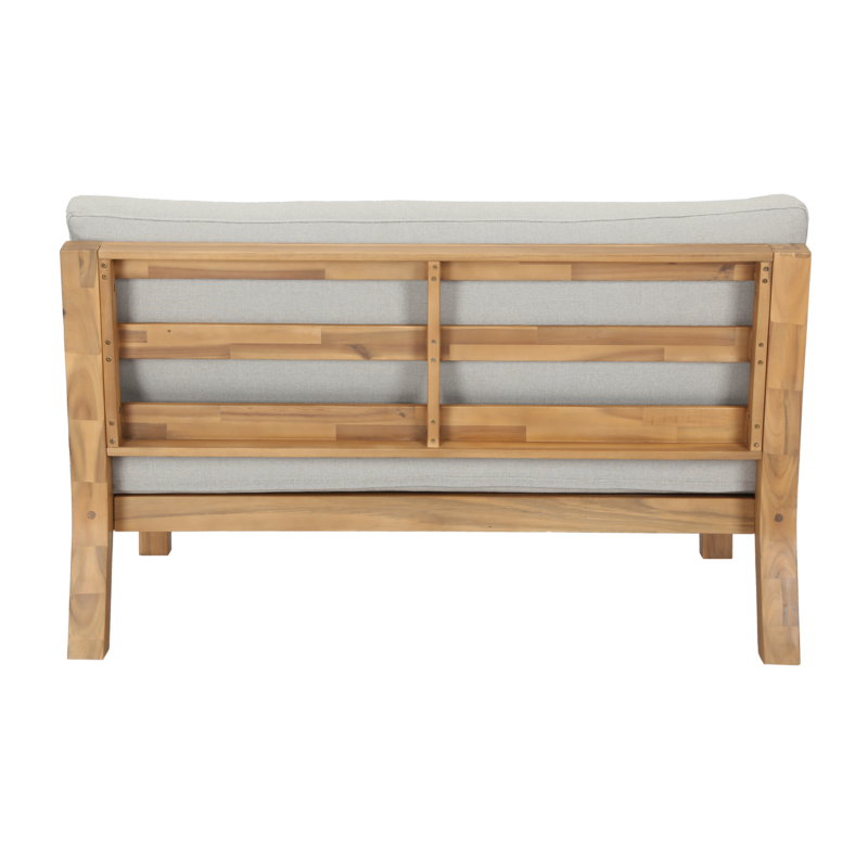 Relax Tuin Loungestoel Acaciahout Naturel/Zand [Fsc]