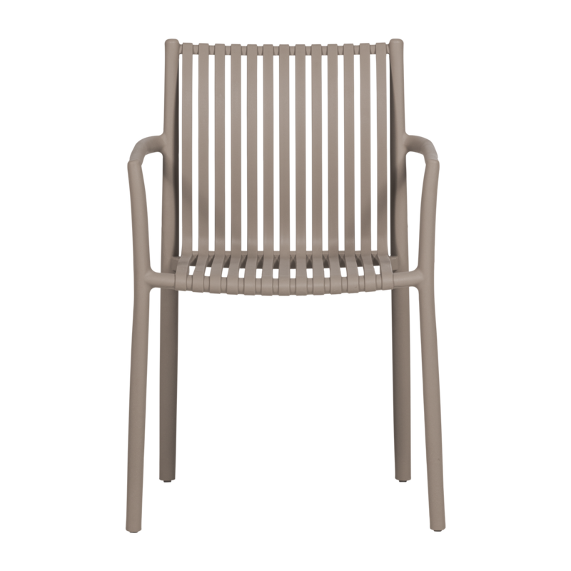 Easy Going Garden Chair Plastic Sand (Set of 2)