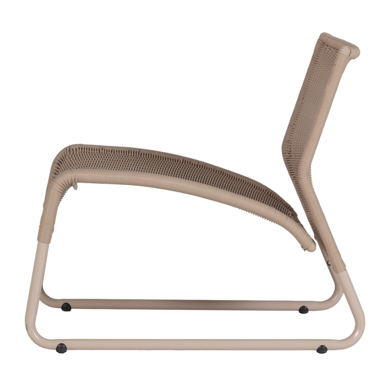 WOOOD-collectie West Garden Lounge Chair Sand