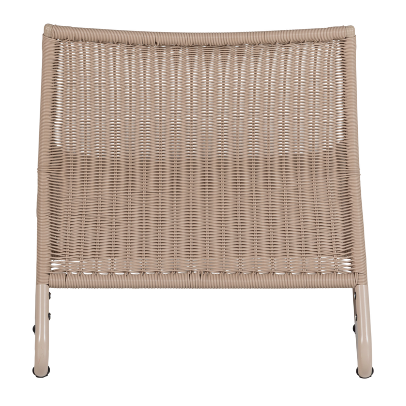 WOOOD-collectie West Tuin Loungestoel Zand