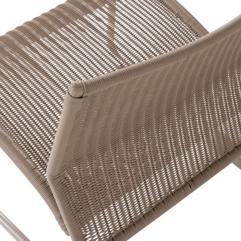 WOOOD-collectie West Garden Lounge Chair Sand
