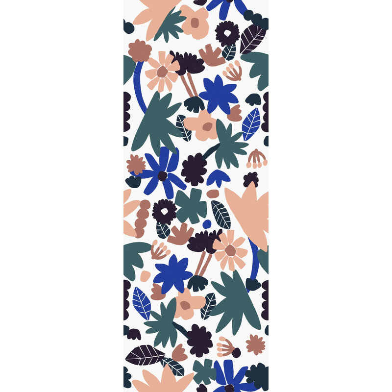 Meet Me at the Wall-collectie Behang  Flowerplay Light - Natural Noord