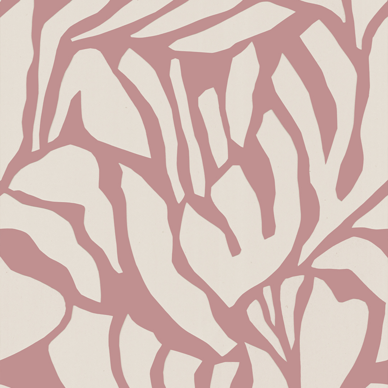 Meet Me at the Wall-collectie Behang Meet Me at the Wall - Flow Mauve - Sabine van Vessem