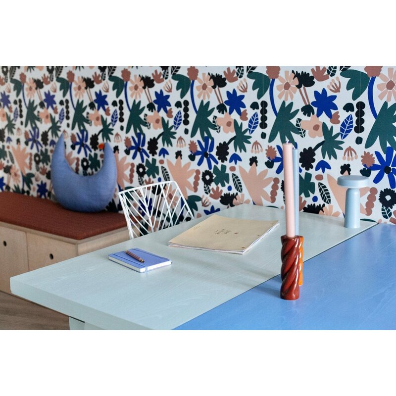 Meet Me at the Wall-collectie Behang  Flowerplay Light - Natural Noord