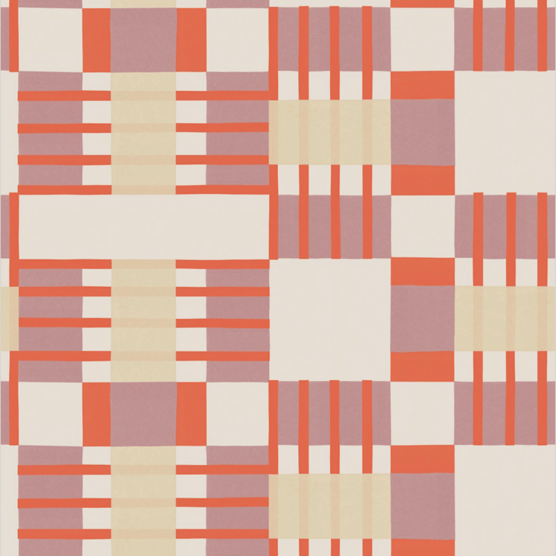 Meet Me at the Wall-collectie Behang Meet Me at the Wall -  Blocks Two Tone - Sabine van Vessem