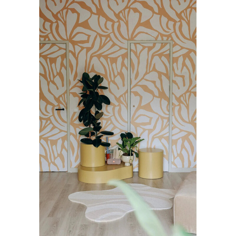 Meet Me at the Wall-collectie Behang  Flow & Yeahllow 2 - Sabine van Vessem