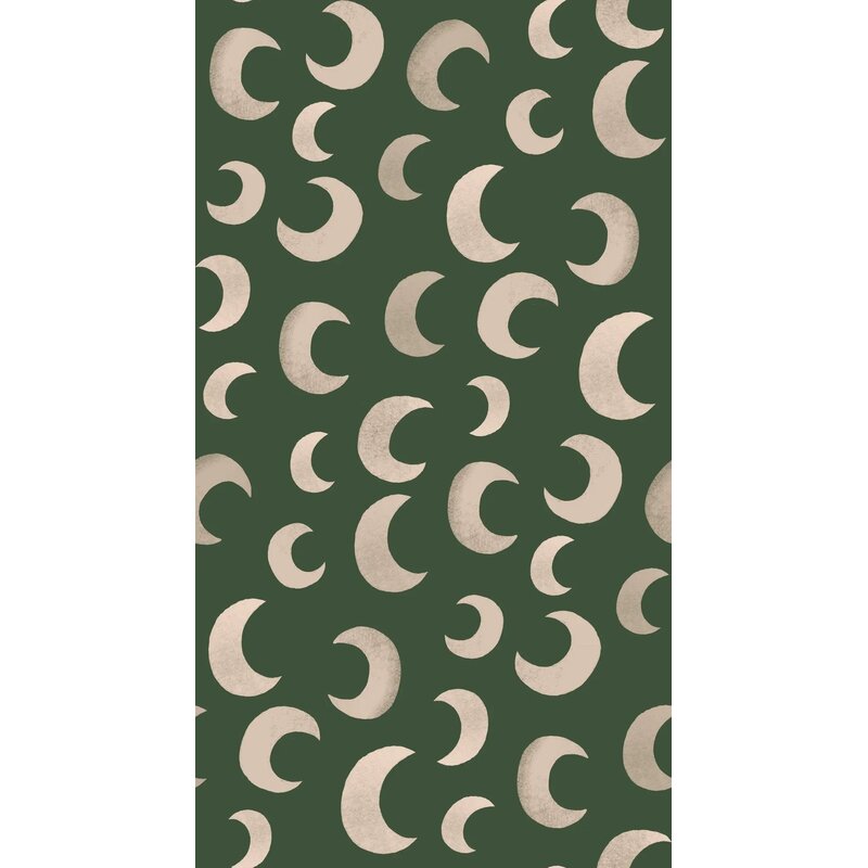 Meet Me at the Wall-collectie Behang Meet Me at the Wall - Moon Fern - Aniek Bartels