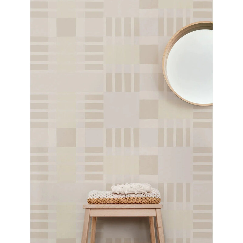 Meet Me at the Wall-collectie Behang  Blocks Gray - Sabine van Vessem