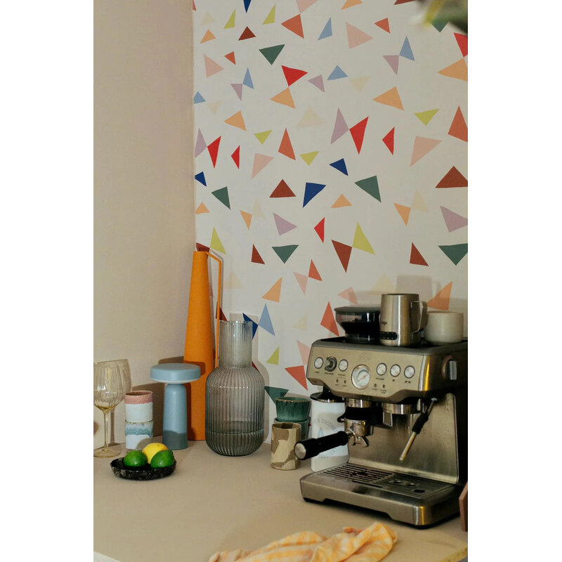 Meet Me at the Wall-collectie Behang Circus Rock Multicolor - Carolien Baudoin