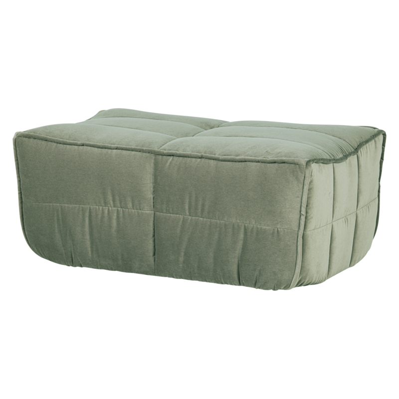 vtwonen-collectie Cluster Hocker Velvet Pistache Groen
