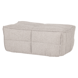 Cluster Hocker Boucle Zand Beige