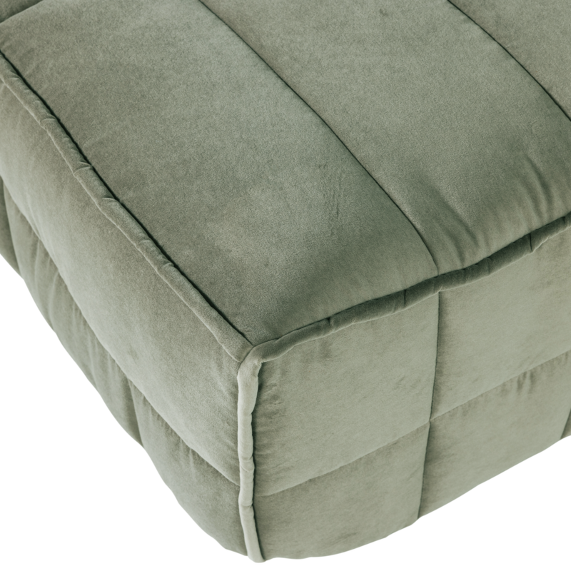 vtwonen-collectie Cluster Hocker Velvet Pistache Groen