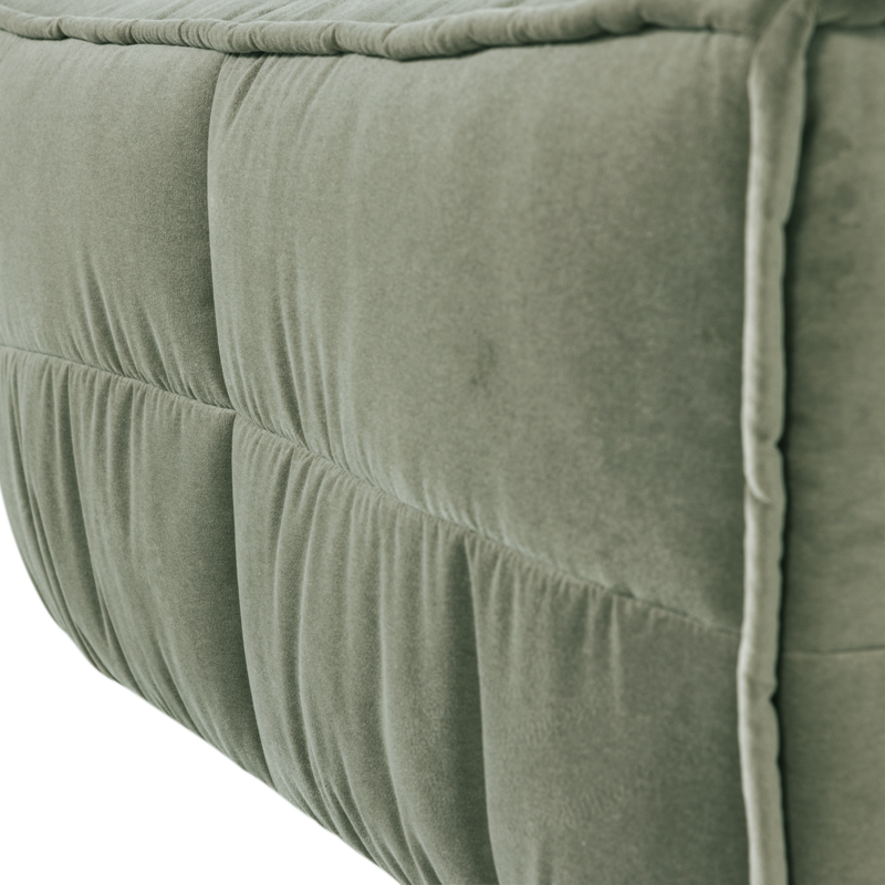 vtwonen-collectie Cluster Hocker Velvet Pistache Groen