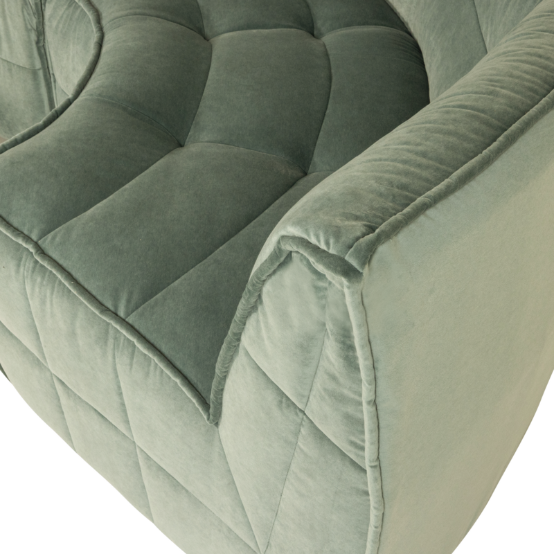 vtwonen-collectie Cluster Hoekelement Velvet Pistache Groen
