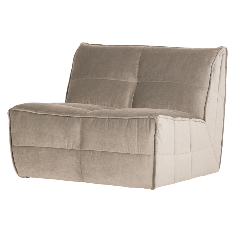 vtwonen-collectie Cluster 1-Zits Element Velvet Warm Taupe