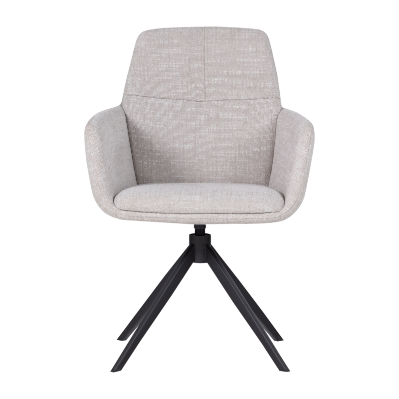 WOOOD-collectie Grant Eetkamerstoel Naturel Melange [Fsc]