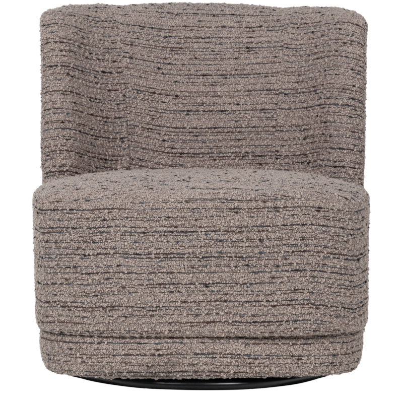 WOOOD-collectie Atty Draaifauteuil Grove Melange Beige [Fsc]