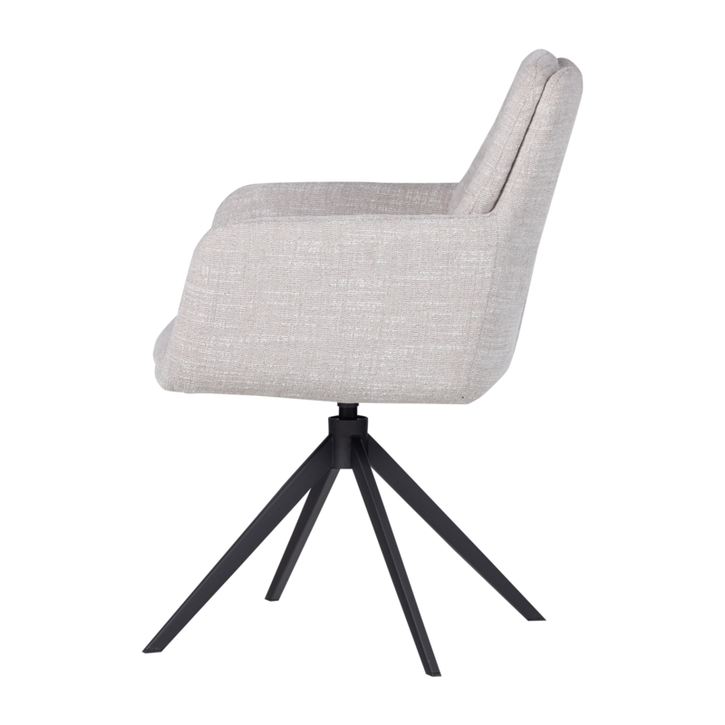 WOOOD-collectie Grant Eetkamerstoel Naturel Melange [Fsc]