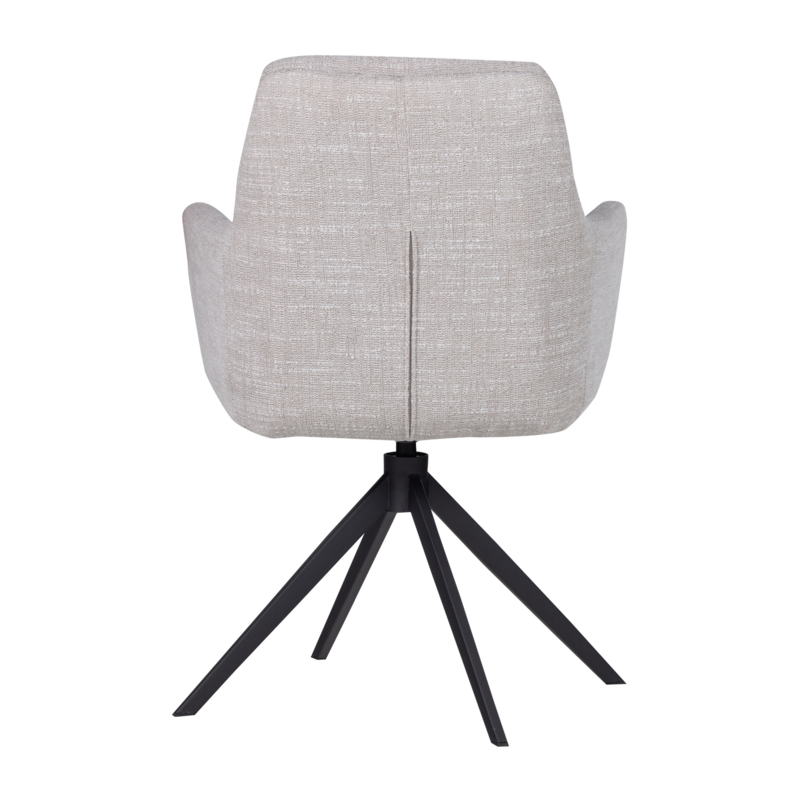 WOOOD-collectie Grant Eetkamerstoel Naturel Melange [Fsc]