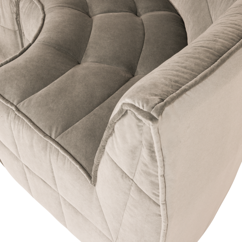 vtwonen-collectie Cluster Hoekelement Velvet Warm Taupe