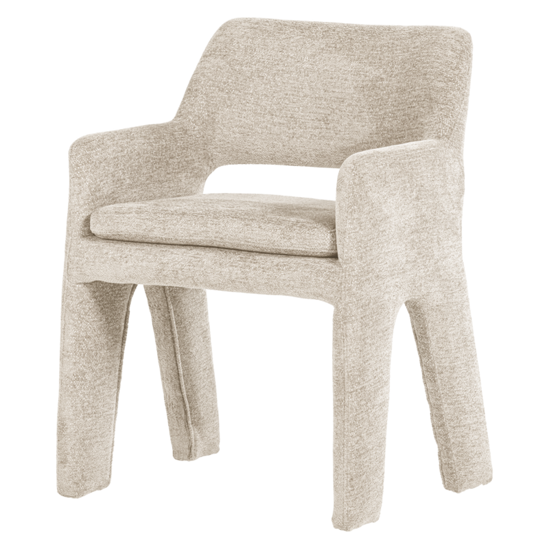 Bigfoot Chenille Dining Chair Sand [FSC]