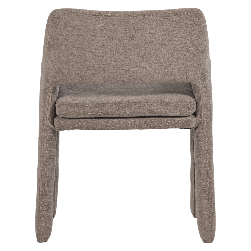 Bigfoot Chenille Dining Chair Taupe [FSC]
