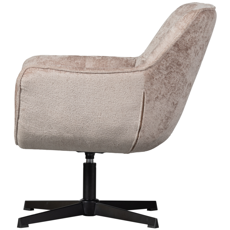 WOOOD-collectie Wibo Draaifauteuil Taupe