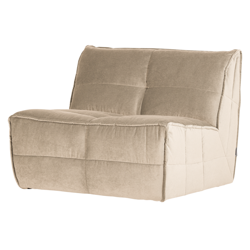 vtwonen-collectie Cluster 1-Zits Element Velvet Zacht Beige