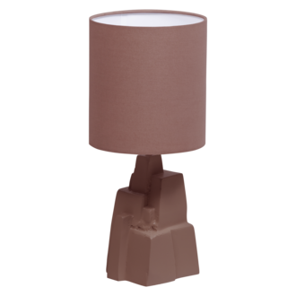 WOOOD Brune Tafellamp Metaal Hoogglans Oudroze