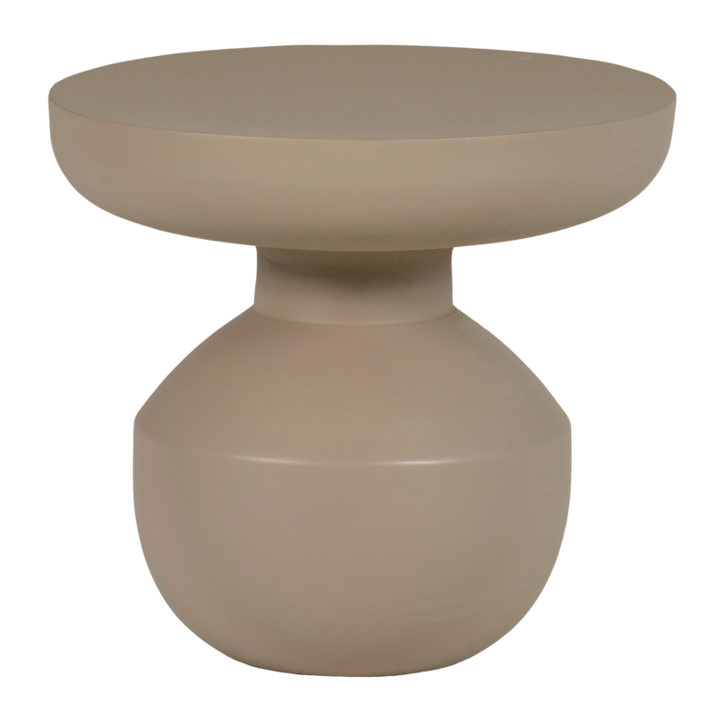 WOOOD-collectie Bova Bijzettafel Metaal Bruin