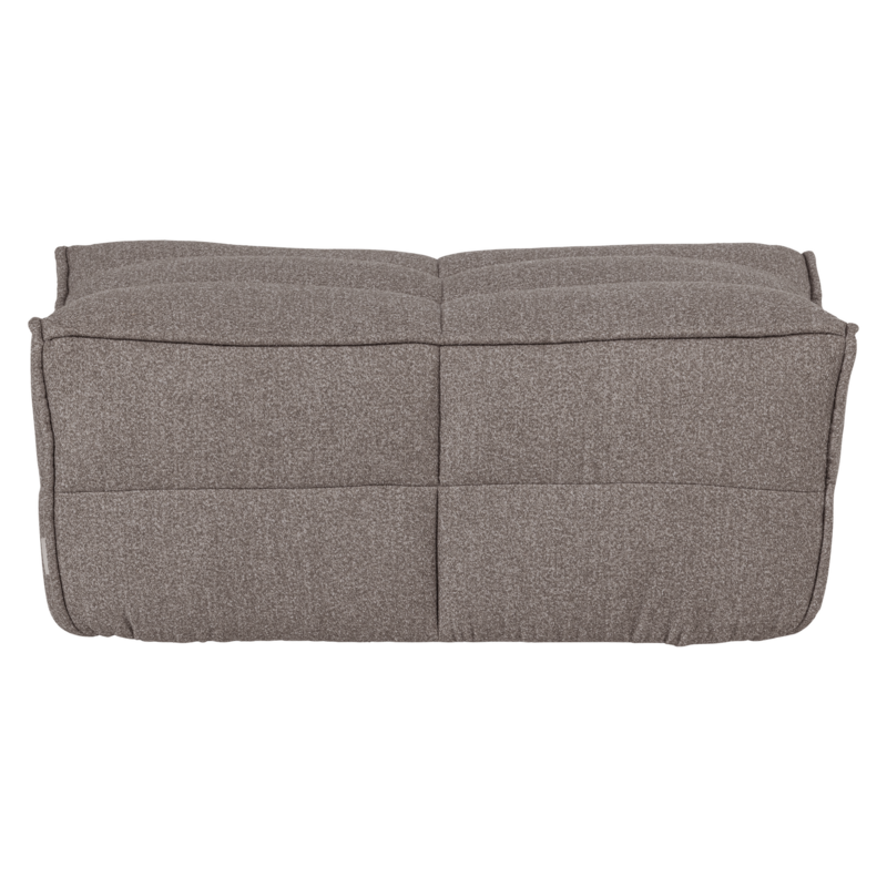 vtwonen-collectie Cluster Hocker Boucle Middenbruin