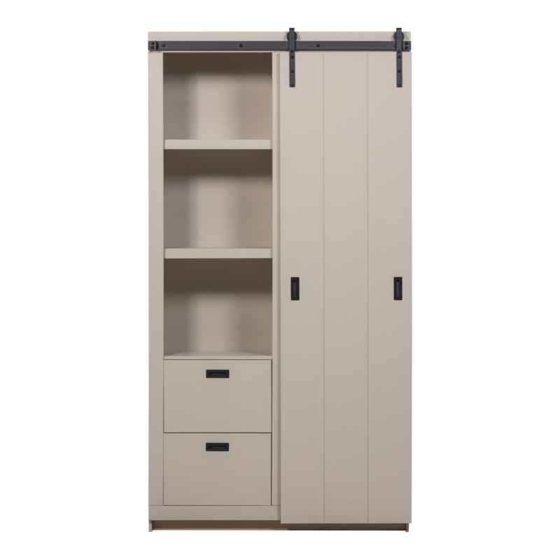 Slide Cabinet Barn Sawn Dust [FSC]