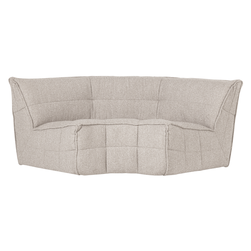 vtwonen-collectie Cluster Hoekelement Boucle Zand Beige