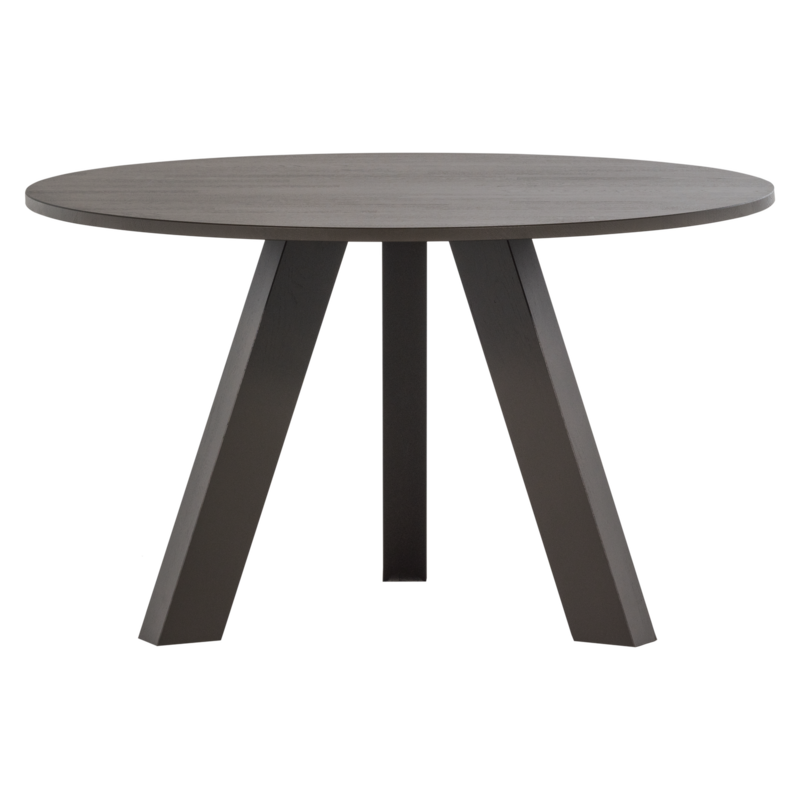 WOOOD-collectie Rhonda Eettafel O129 Cm Eiken Middenbruin [Fsc]
