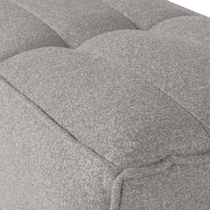 vtwonen-collectie Cluster Hocker Boucle Warm Grijs