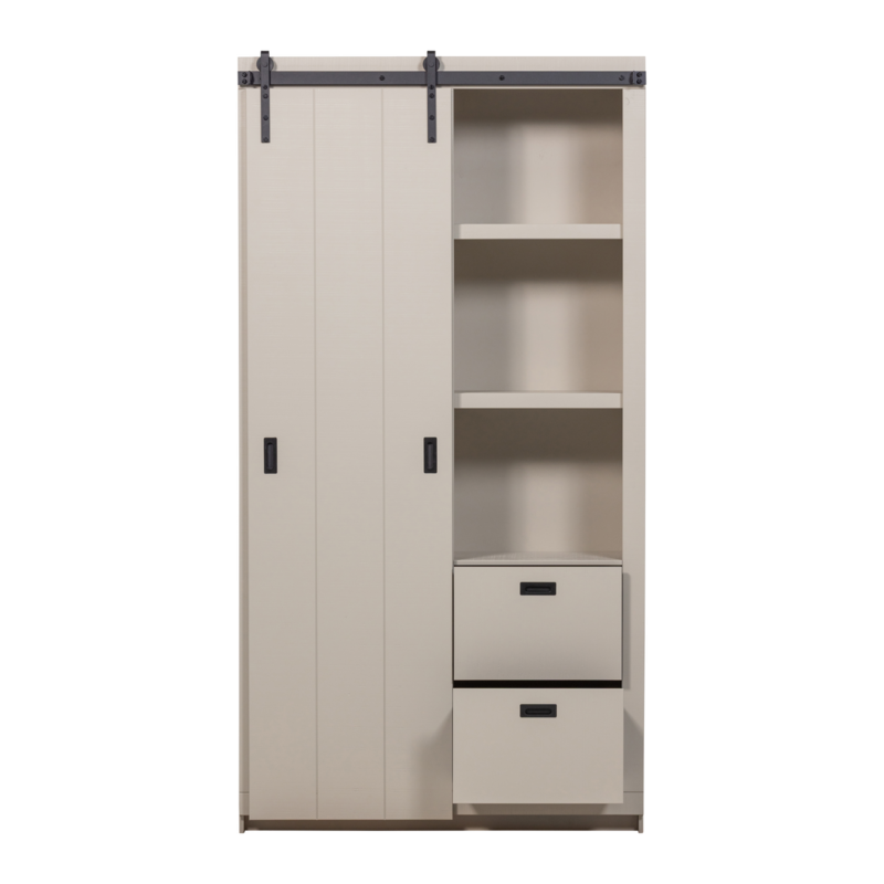 Slide Cabinet Barn Sawn Dust [FSC]