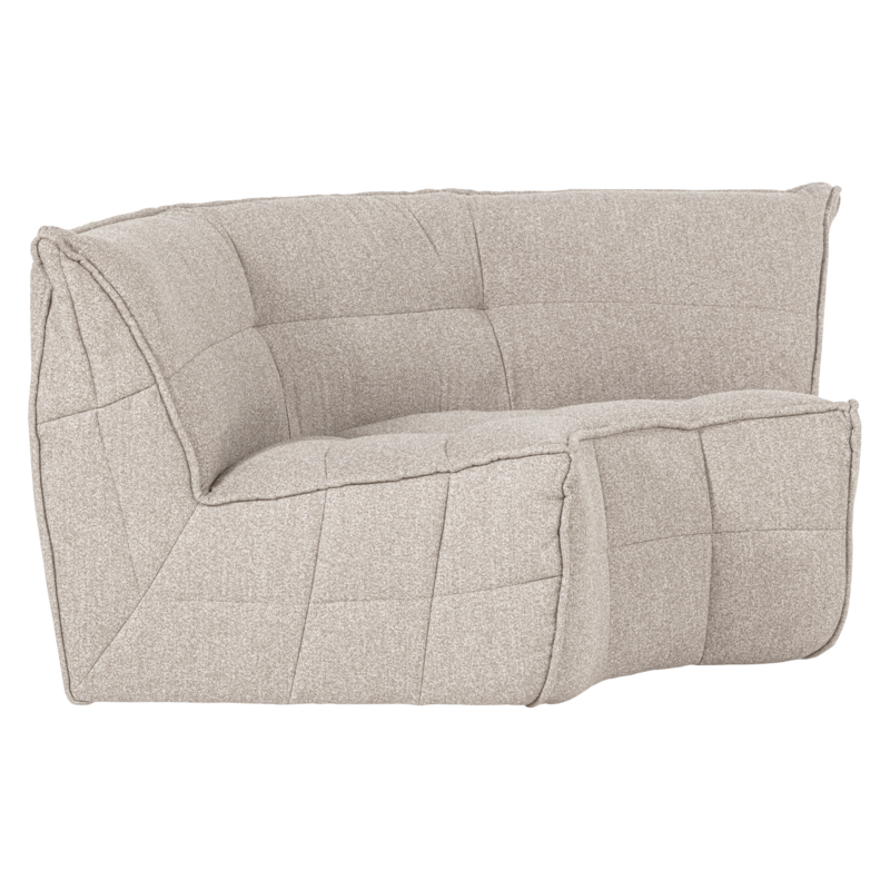 vtwonen-collectie Cluster Hoekelement Boucle Zand Beige