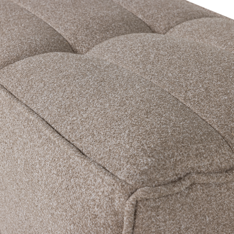 vtwonen-collectie Cluster Hocker Boucle Khaki Bruin