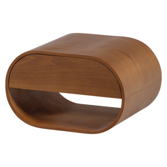 WOOOD Momo Hanging Chest of Drawers/Bedside Table Wood Brown [FSC]