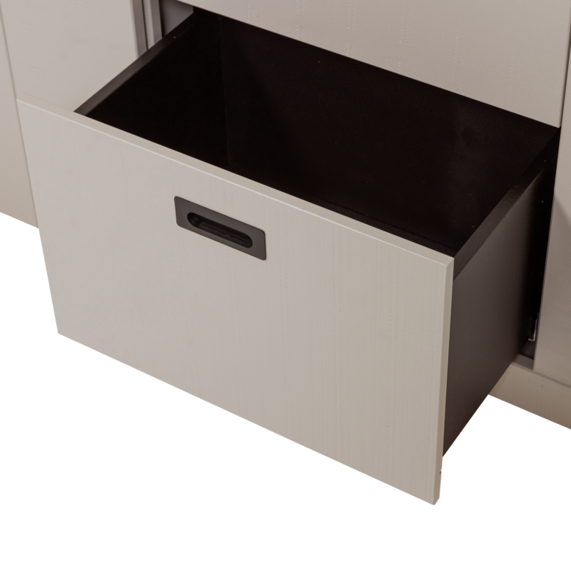 Slide Cabinet Barn Sawn Dust [FSC]