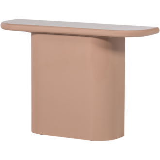 WOOOD Nocta Side Table Wood High-Gloss Light Pink [FSC]